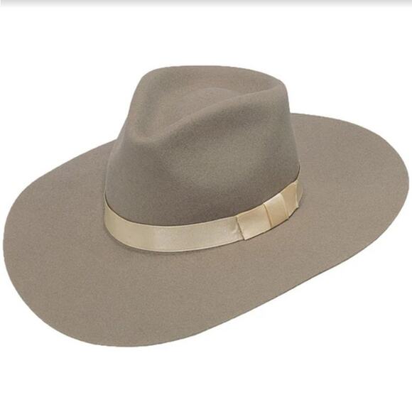 Twister Pinch Front Wool Felt Cowboy Western Hat - Size L - Picture 1 of 8